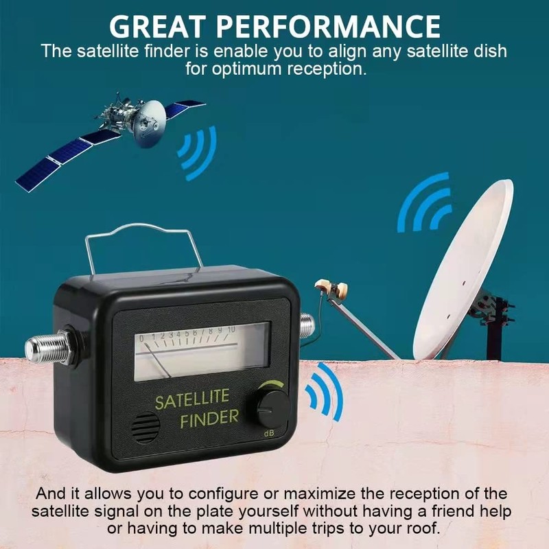 Fasizi TV signal star finder with pointer type signal star