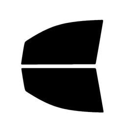 PreCut Front Door Window Tint Kit Compatible with Nissan Titan 2004-2014, 20% VLT