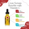 Queen B Cran Serum Firming Toning Natural Face Serum with