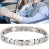 Magnet Bracelet Pain Relieve Hand Chain Stainless Steel Health Care