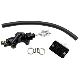 M MATI Rear Foot Brake Master Cylinder Assembly for Honda TRX250 TRX250X Fourtrax 250X 1987-1992 43500-HC0-681 43500-HC0-671
