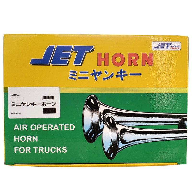 JET INOUE Mini Yankee Horn, Length 200mm, Truck Horn, DC12V,