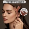 2pcs Wooden Scalp Massagers, 5.7x2.7in Portable Deer Antler Head Scalp