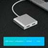 WJESOG 1x2 Mini Displayport to Dual HDMI Splitter Adapter,MDP to