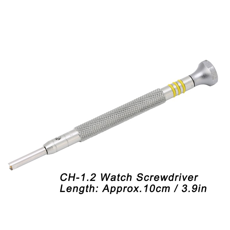 CH‑1.2 Watch Screwdriver Mini Alloy Screwdriver Micro Repairing Tool for