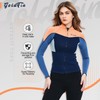 GoldFin Wetsuit Top Women, 2mm Wetsuits Jacket Long Sleeve Neoprene