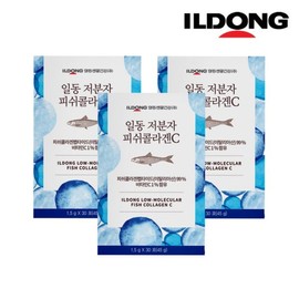 Ildong Life Science 일동 저분자 피쉬콜라겐C 30포X3통 이탈리아산 Ildong Low Molecular Fish Collagen C 30 Sachets X 3 Bottles Made in Italy