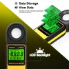 AIOMEST AI-881E Digital Light Meter, Handheld Foot Candle Meter for