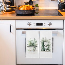 GWFSJYU 030DCmj2-bathroom Home & Kitchen, Kitchen & Dining, Dining & Entertaining, Tabletop Accessories, Linens, Dish Cloths & Dish Towels