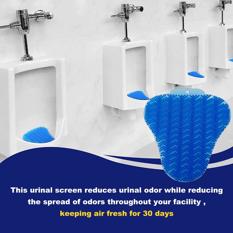 CNQLIS Urinal Screen Deodorizer, 10 Pack Urinal Pad Anti Splash