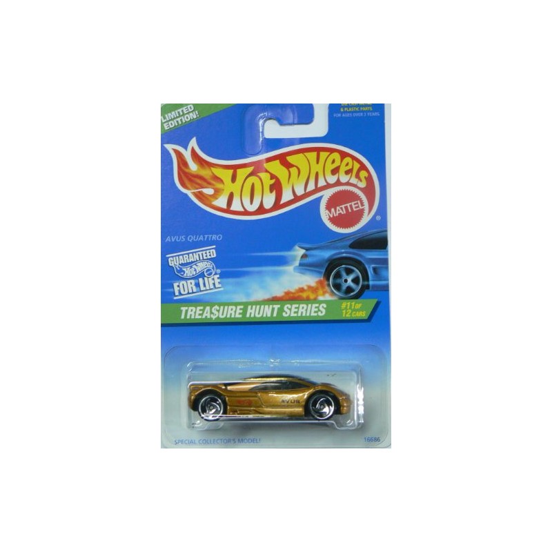 Hot Wheels 1997 Treasure Hunt Series 11/12 Avus Quattro