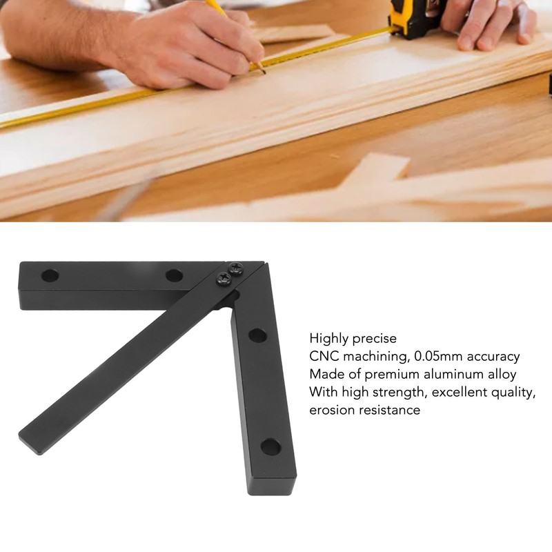 Right Angle Line Gauge Aluminum Alloy 90 Degree Woodworking Center