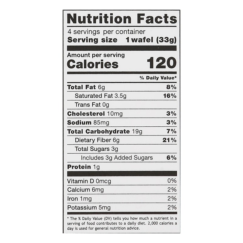 UD_Rip Vanilla Wafels-Low Sugar Snkrddl Wafel Case of 12-4.64 Oz