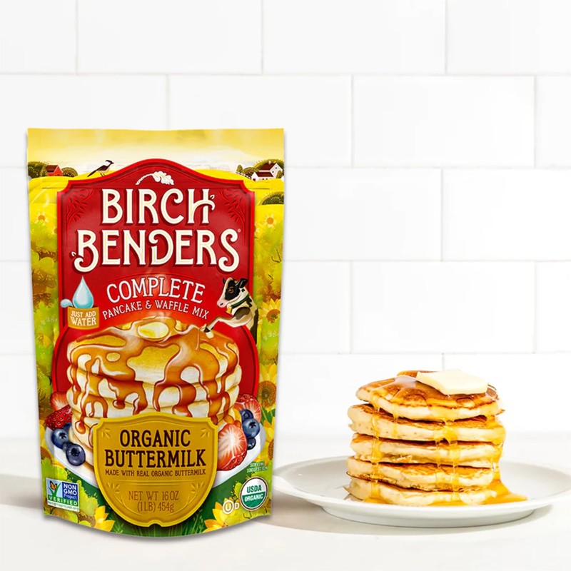 Birch Benders Organic Buttermilk Pancake and Waffle Mix, 16 oz