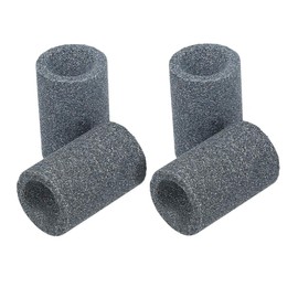 kwmobile 4 x Sandstone Dart Sharpener - Dart Sharpener for Metal Darts - Dart Sharpener Grinder in Grey