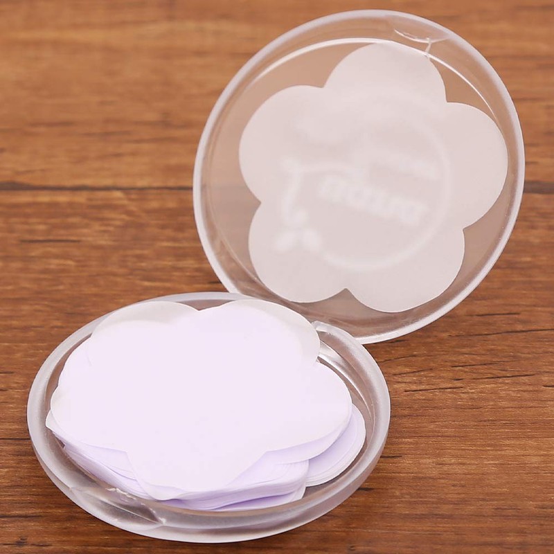 Kyushu Flower Service Paper Soap, Lavender (30 Pieces), Paper Soap,