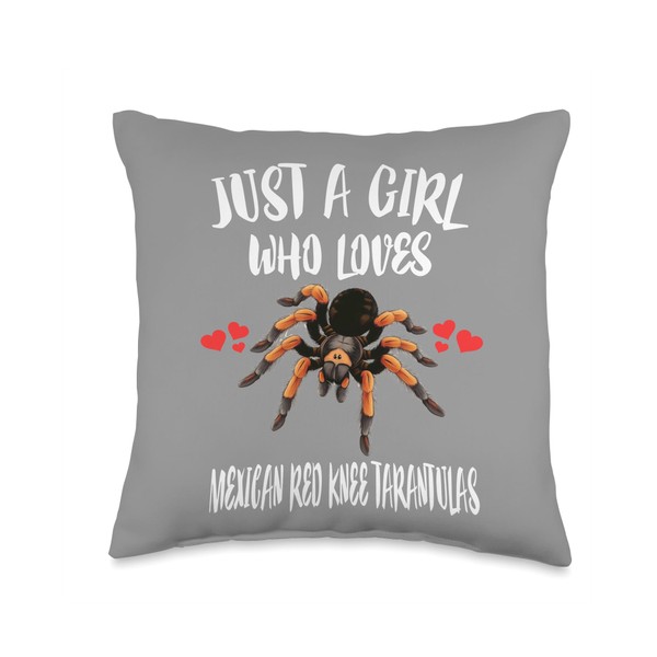 Just A Girl Who Loves Mexican Red Knee Tarantulas Throw