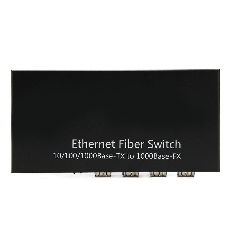 SFP Ethernet Fiber Switch Up To 120km 4 Optical Port