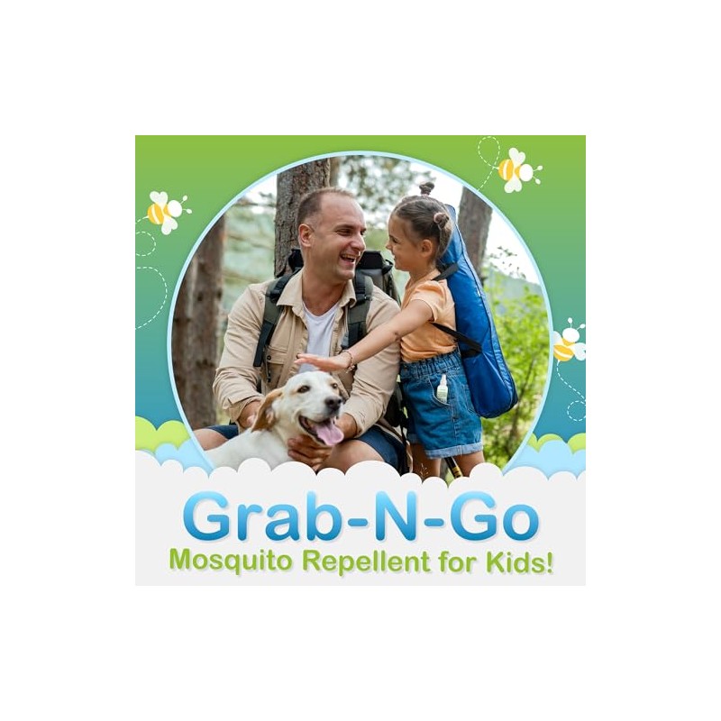 Ms. Pixie's Mosquito Repellent for Kids, DEET-Free Gentle Bug Spray