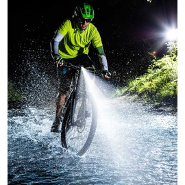 OnMeto Fahrradlicht Set,IPX5 Wasserdicht Frontfahrrad Lampe Rücklicht Fahrrad licht Set,USB Typ-C Wiederaufladbares Fahrradleuchten Set für Fahrrad