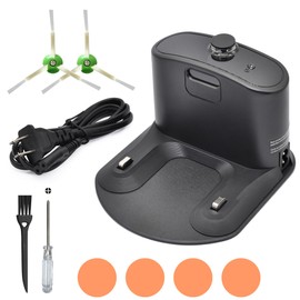 RDSJK Roomba Charger Dock, Replacement for iRobot Roomba e5 e6 i1 i3 i4 i5 i6 i7 i8 j5 j7 j9 Series & All 500 600 700 800 900 Series - Charger ADF-N1 17070 17064 4452369