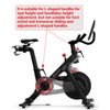 Exercise Bike Seat Height and Handlebar Height Adjustment Handle Replacement