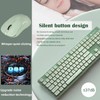 Backlit Keyboard and Mouse Wireless, Full Size, Quiet Input, Ergonomic