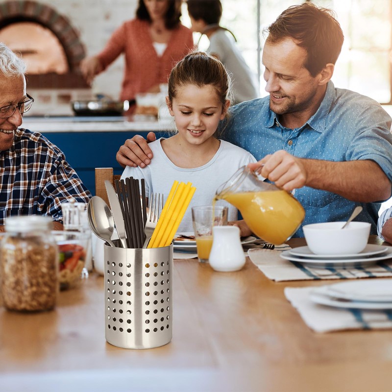 ZLMTZDJD 2PCS Stainless Steel Utensil Holder and Utensil Drying Holder,
