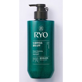 려 청아 딥 클렌징 앤 쿨링 탈모증상완화 샴푸 시트러스향, 480ml, 1개 RYO Cheong-A Deep Cleansing & Cooling Shampoo for Hair Loss Relief with Citrus Scent, 480ml, 1 piece