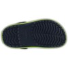 Crocs Boy's Clog, Navy Volt Green, 9 Little Kid