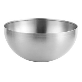 YIKANGHENG Stainless Steel Salad Bowl, 720 Ml (0.2 Gal) Food Grade Bowl for Salads, Soup, Rice, Cereal, Breakfast, Dinner, Serving and Oatmeal at Home and Outdoors (1, 15 cm)