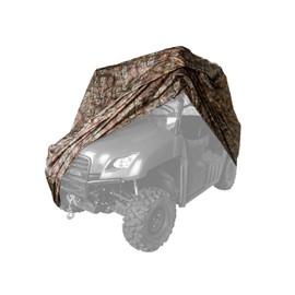 Black Boar UTV Cover - Features Waterproof Polyurethane Coating for Protection Against The Weather - Reinforced Grommets & Side Vents - Includes Storage Bag - Jungle Camo (66023)