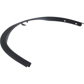 Evan Fischer Front Passenger Side Fender Trim Molding Moulding Compatible with 2014-2020 Nissan Rogue, Textured Black NI1291101