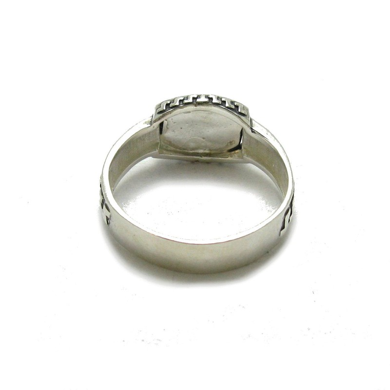 Genuine sterling silver ring hallmarked solid 925 Amon Ra Eye