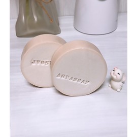 Aqua Soap (self-produced product) Pearl soap x2 Clear skin while improving skin tone / 진주비누 x2개 피부톤업 동안 투명한피부