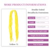 Shinon Dreadlocks Extension 22 Inch Double Ended Dreadlocks Extensions Dreads