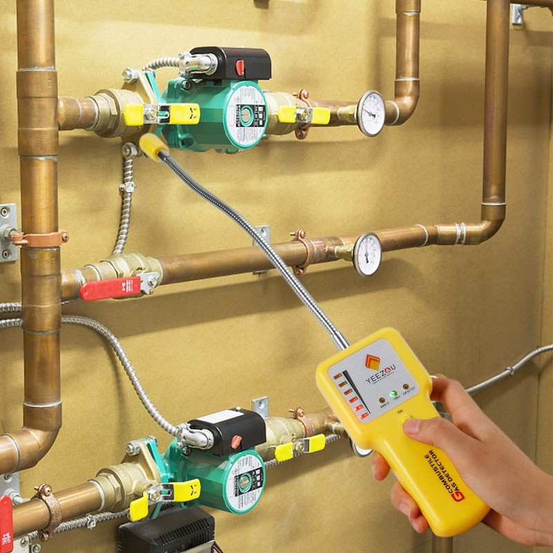 Natural Techamor Y201 - Methane Propane Combustible Gas Leak Sniffer