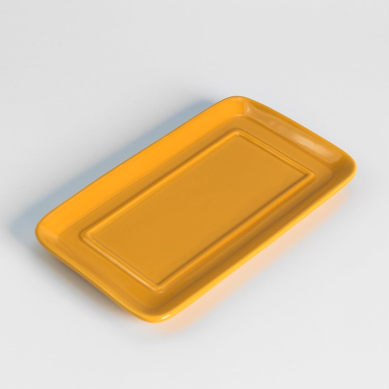 Bicuzat Ceramic Butter Dish with Lid Butter Keeper Butter Plate