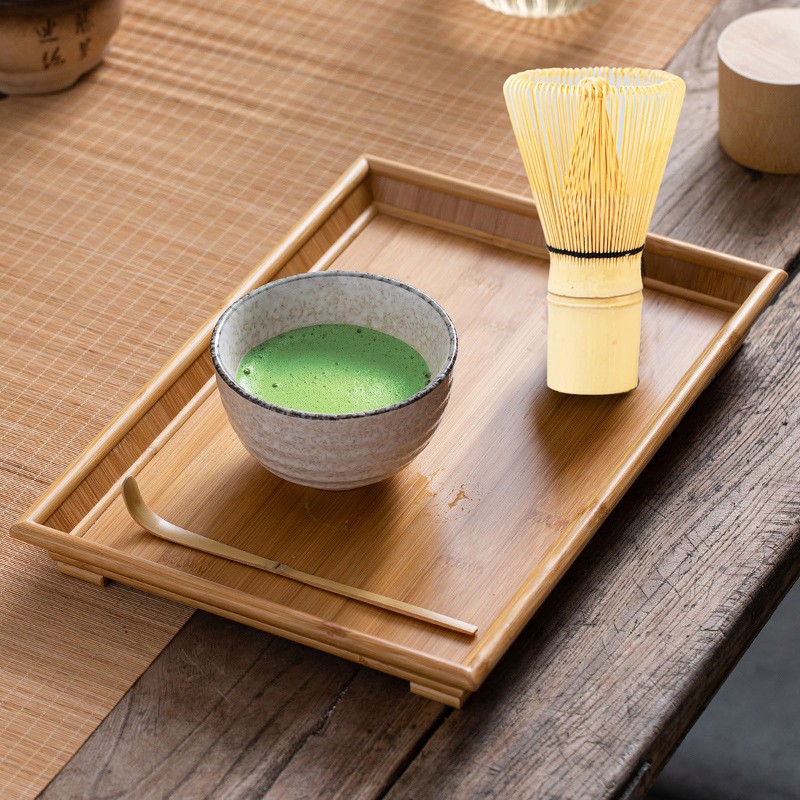 Bamboo Matcha Powder Stirring Whisk Green Tea Brushes Bamboo Tea