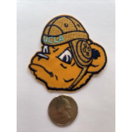 UCLA Bruins Vintage Embroidered Iron On Patch (Old Stock) 2.5” X 2.5” NICE