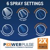 Waterpik XAS-619E PowerPulse Shower Head Brushed Nickel DIY Installation Features