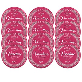 12 x Vaseline Lip Therapy Rosy 20g