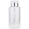 10oz Silver Push-Down Dispenser Bottle - 1 Bottle - Empty