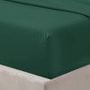 Oxford Homeware Emerald Double Fitted Sheet -100% Brushed Microfibre 1800