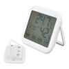 Digital Thermometer Smart Touch Settings Alarm Clock Function Temperature Humidity