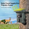 VanBangTec Solar Wildlife Camera, 50MP 4K Video Trail Camera with