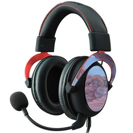 MightySkins Skin Compatible with Kingston HyperX Cloud II Gaming Headset - Monsoon | Protective, Durable, and Unique Vinyl Decal wrap Cover | Easy to Apply, Remove | Made in The USA