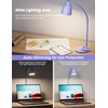 BOHON LED Desk Lamp with USB Charging Port, 3 Color