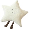 JOSON Cozy Sun Pillow Star Moon Sofa Cushion, Soft Bedside
