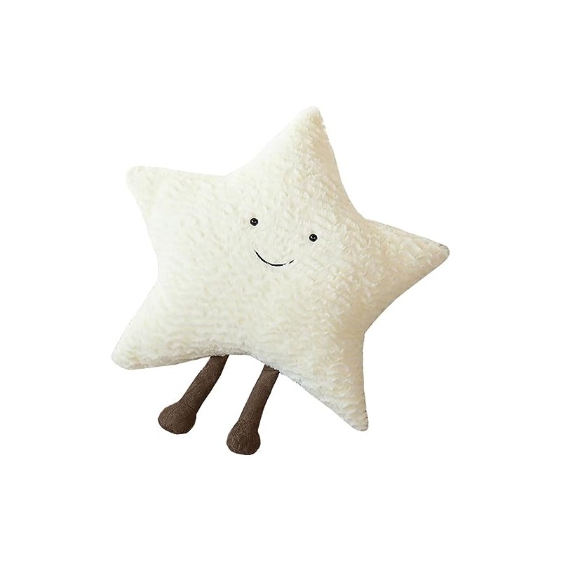 JOSON Cozy Sun Pillow Star Moon Sofa Cushion, Soft Bedside